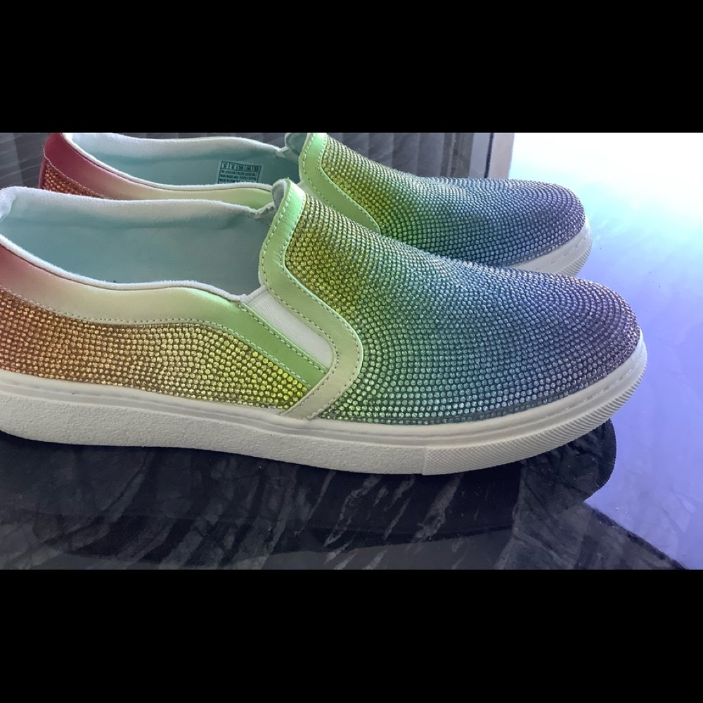 Skechers Crystal Slip On Sneakers